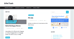 Desktop Screenshot of airline-travels.com